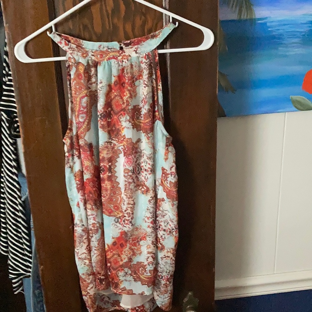 long sheer layer with a thin layer of cream fabric